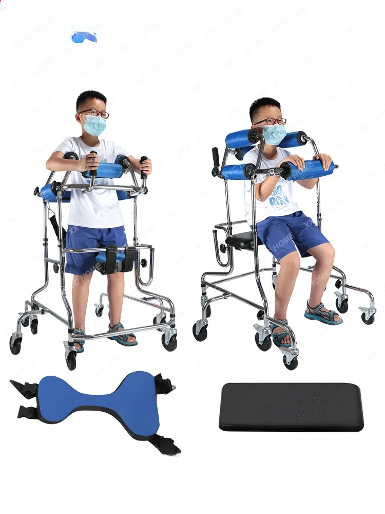 Walking aids for disabled people, walking aids for cerebral palsy fractures, specialized crutches, lower limb training