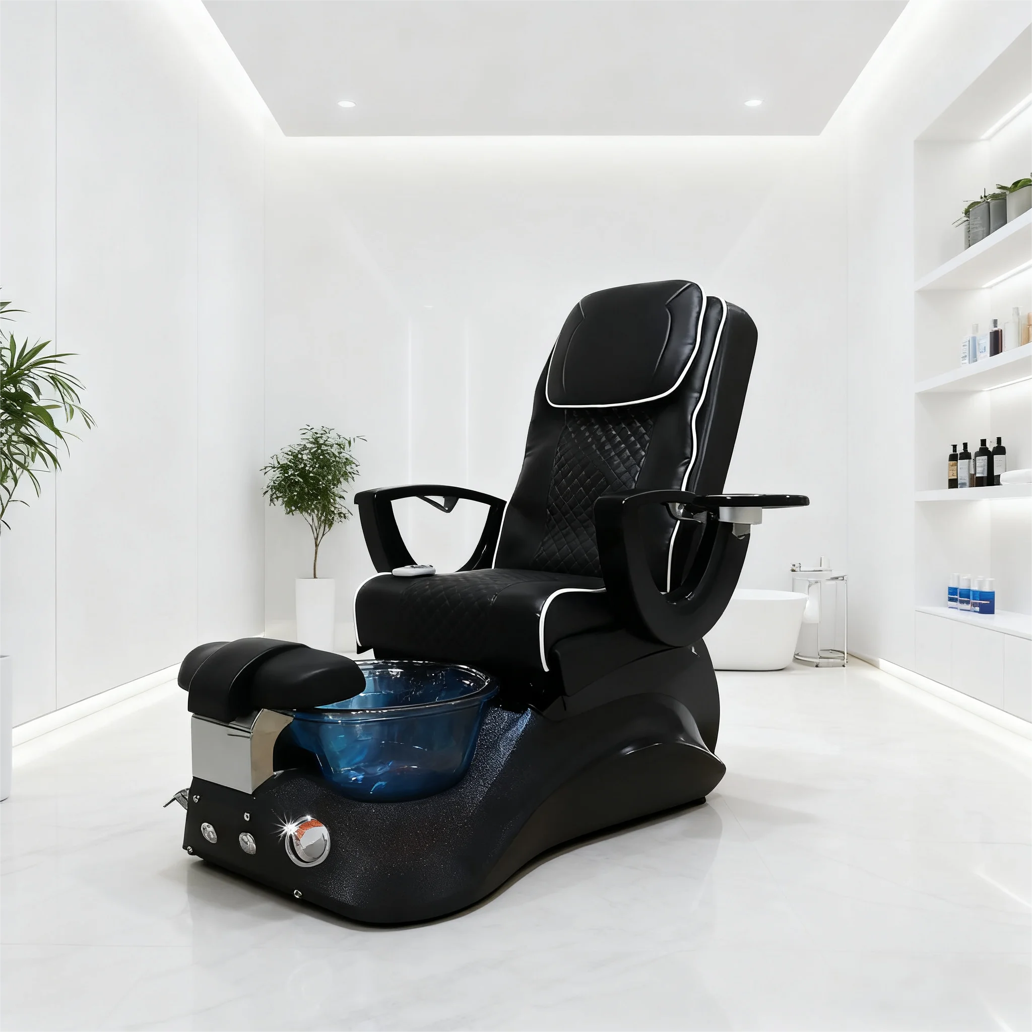 

Beauty Salon Pedicure Chair 4-Piece Set Massage Machine Massage Chair SPA Professional Pedicure Chair Accepts Customization