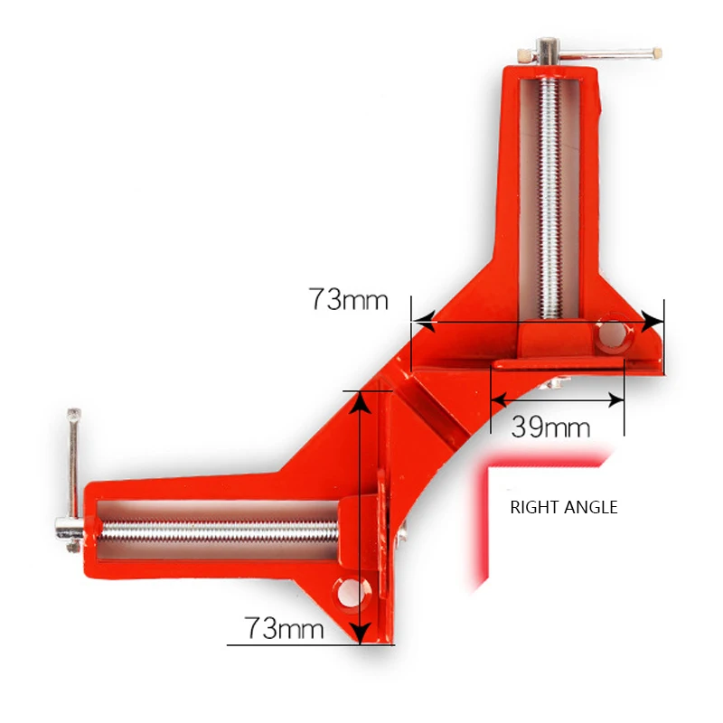 Reinforced 90 ° Right Angle Clip DIY Glass Fish Tank Quick Fixing Clip Picture Frame Clip Woodworking Photo Frame Clip