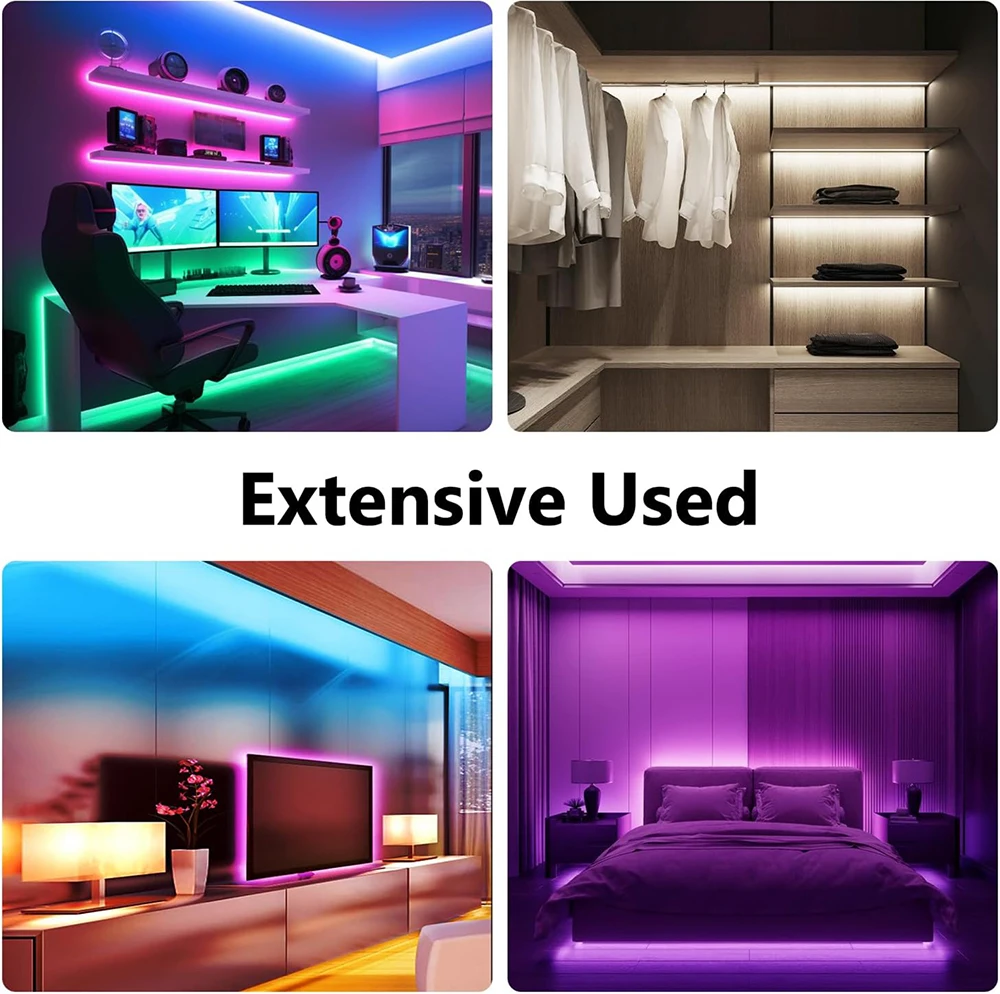 Lampu Strip LED WS2815 DC12V RGB Individual Addressable WS2812B WS2813 Lampu LED Sinyal Ganda 30 60 100 144 LED IP30 65 67