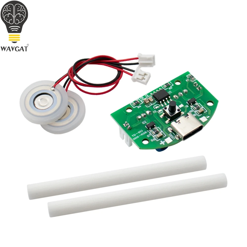 Dual spray atomization module USB humidifier driving circuit board atomization experimental equipment ultrasonic DIY incubation