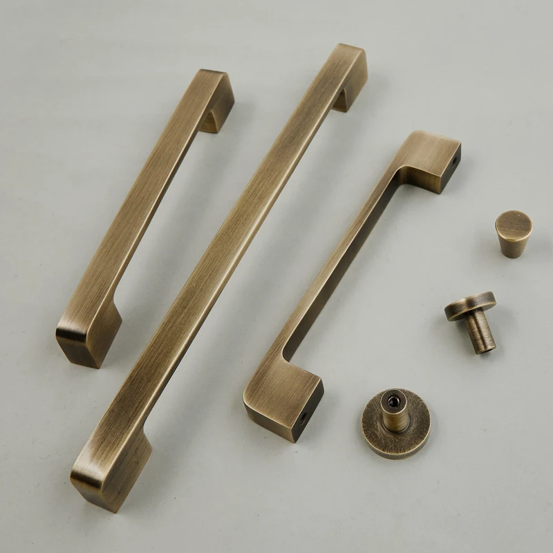 

Antique 10PCS Solid Brass Bronze Furniture Pulls Handles Drawer Knobs Cupboard Wardrobe Closet Dresser Wine Cabinet Pulls Knobs