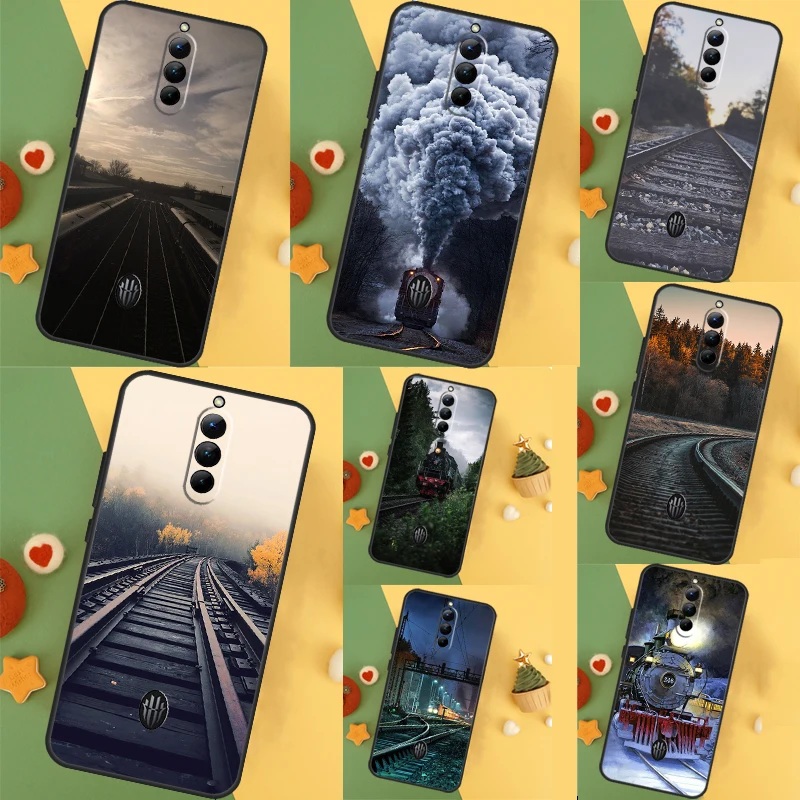 Train Rail Sunlight Phone Case For ZTE Nubia Red Magic 9 8 8S Pro Plus 5S 6R 5G 6 7 6S 7S Pro Protective Cover