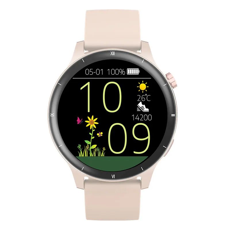 

2024 New Women's Smart Watch Sport Bracelet Heart Rate and Blood Oxygen Measurement IP68 Waterproof With 3D Dynamic Clock Dial
