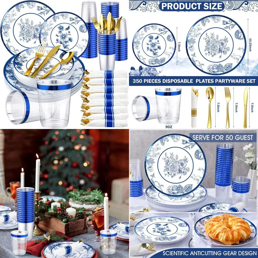 50-Person Plastic D…