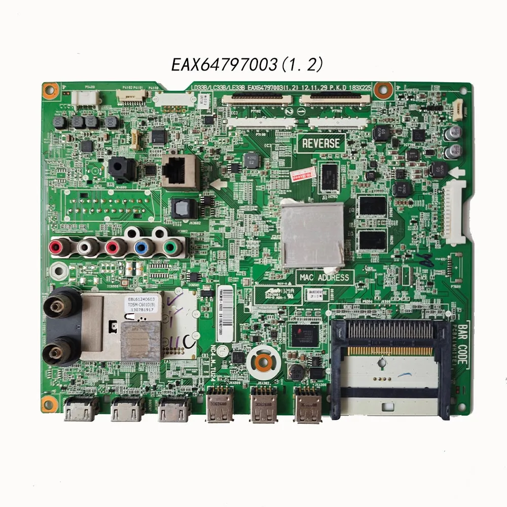 EAX64797003 EAX64797003(1.2) Main Board For 42LA620V 50LA620V 55LA620V 47LN578V 42LN578V 42LN570S 47LN570S  EAX64797004