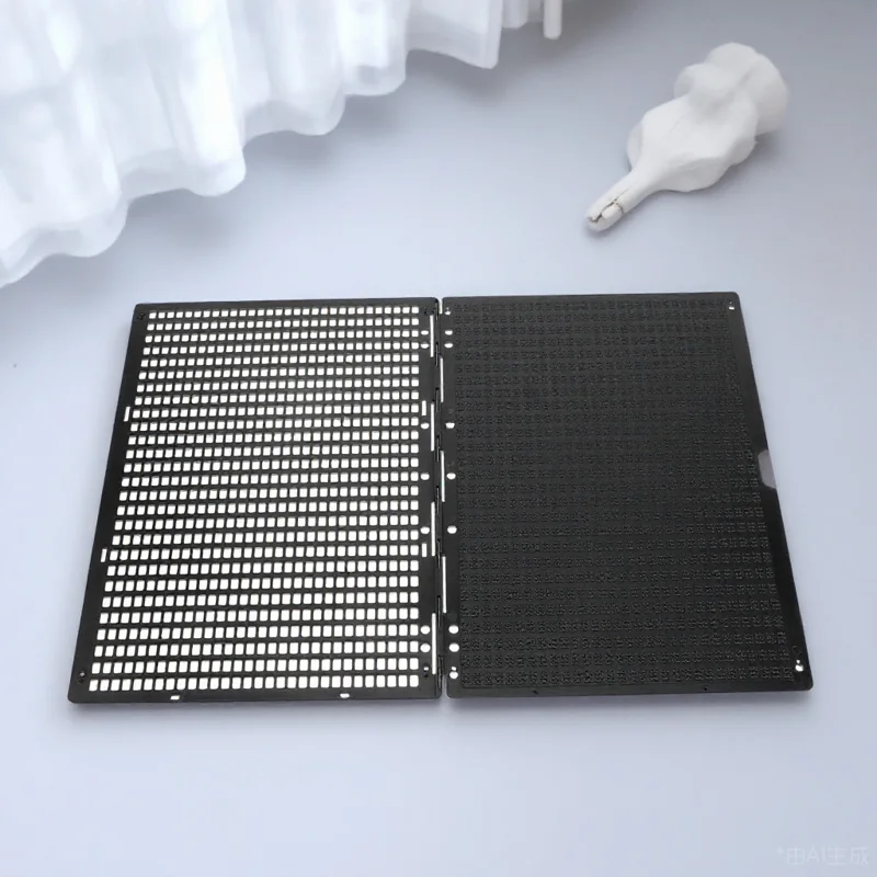 

1 set 1 Set Writing With Stylus Plastic Braille Plate For Blind Reusable Braille Writing Fingerboard Kit Portable Sturdy