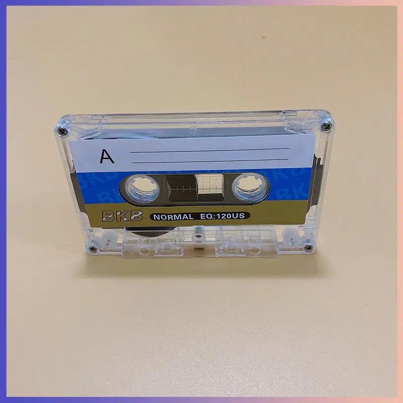 Standard Cassette Blank Tape Player Empty Tape With 60 Minutes Magnetic Audio Tape Recording For Speech Music Recording