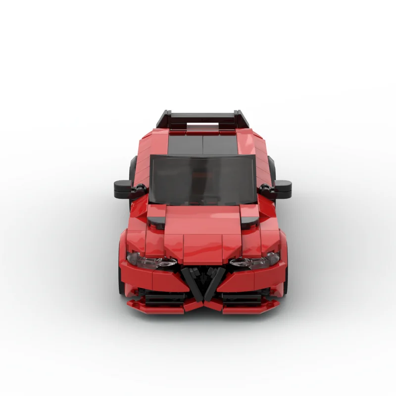 Moc Speed Giulia GTAm Racer Cars City Sports Vehicle اللبنات ألعاب المرآب الإبداعية للأولاد الكلاسيكية