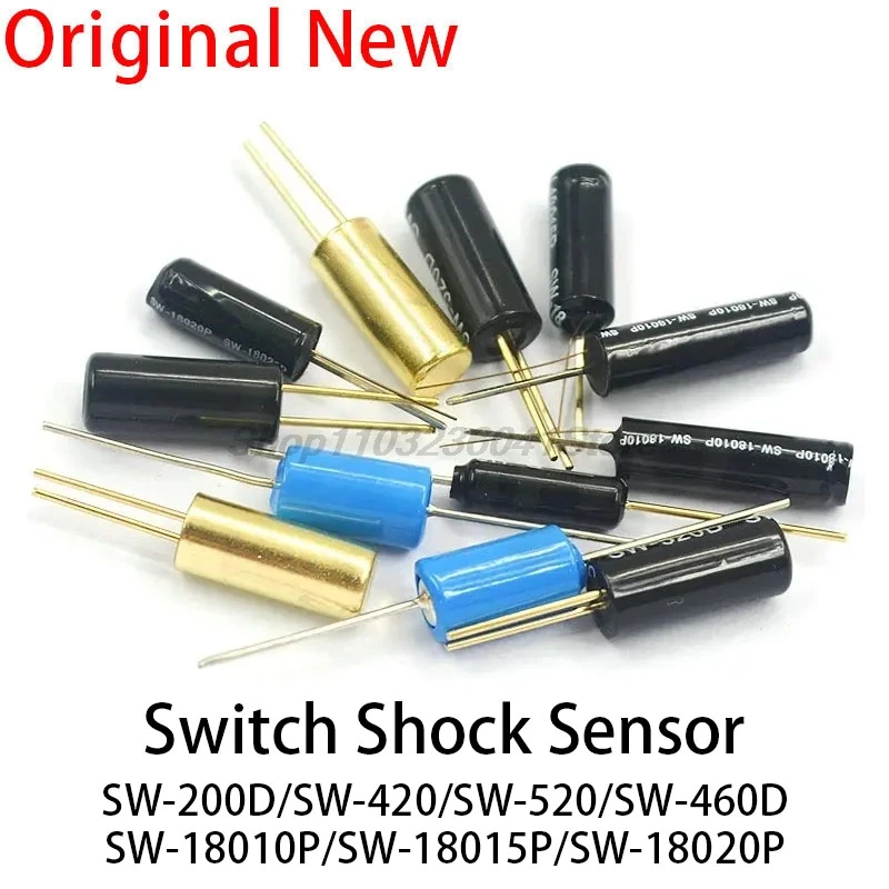 SW-200D -420 -520D SW-18010P-18015P-18020P-58010P 12V Highly Vibration switch Ball Tilt Double bead Angle Spring Sensor Switches