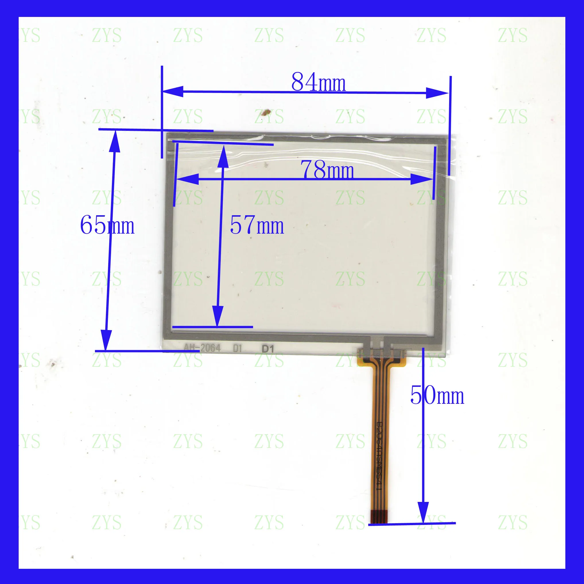 

AH2064 TOUCH SCREEN 84*65 DIGITIZER SCREEN PART 84*65mm AH-2064