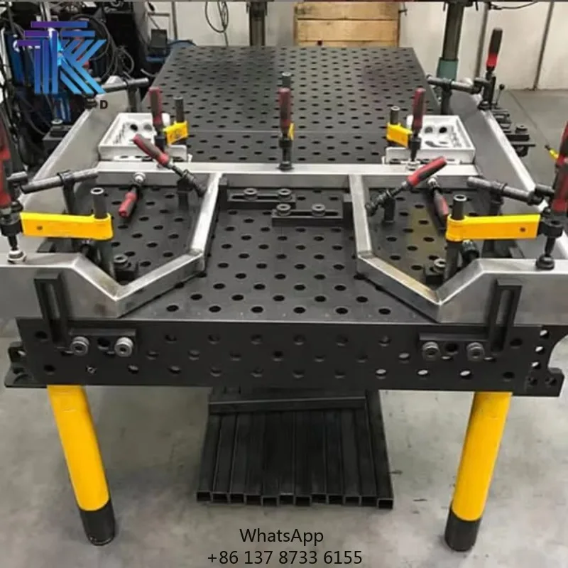 Factory Best Selling Cast Iron Steel Nitriding 3D/2D Welding Table Durable High Quality Accessory New & Used Condition