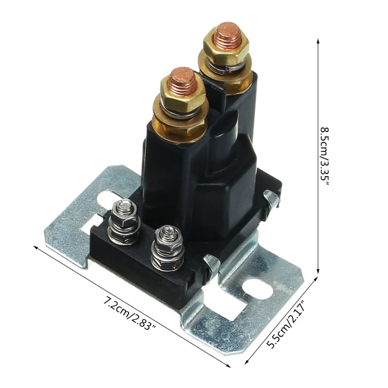 Starter Relays Solenoid Auto Contactor Double Battery Isolator 4 Terminals Drop shipping