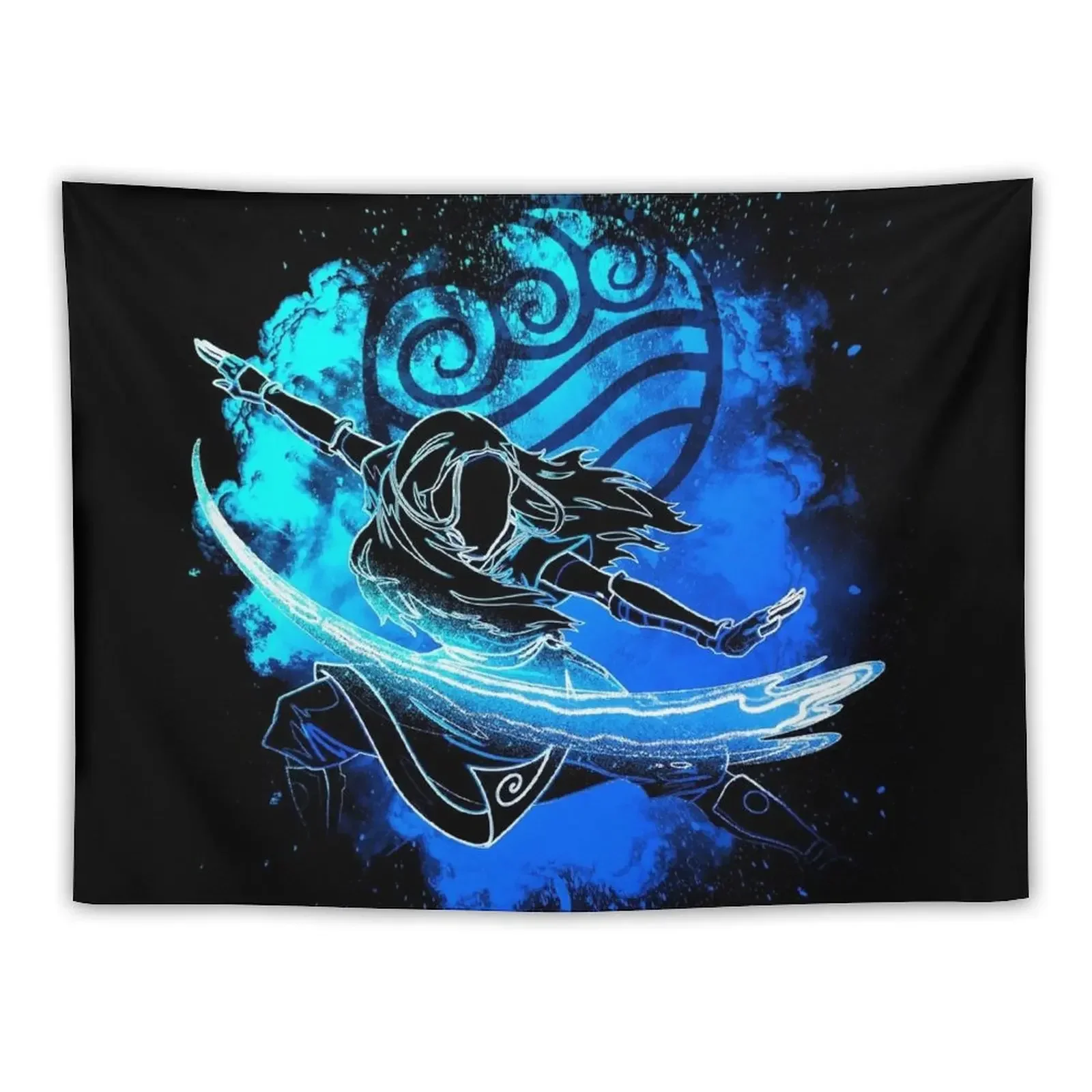 

Soul of the Waterbender Sister Tapestry Home Decor Aesthetic Room Decor Christmas Decoration Tapestry