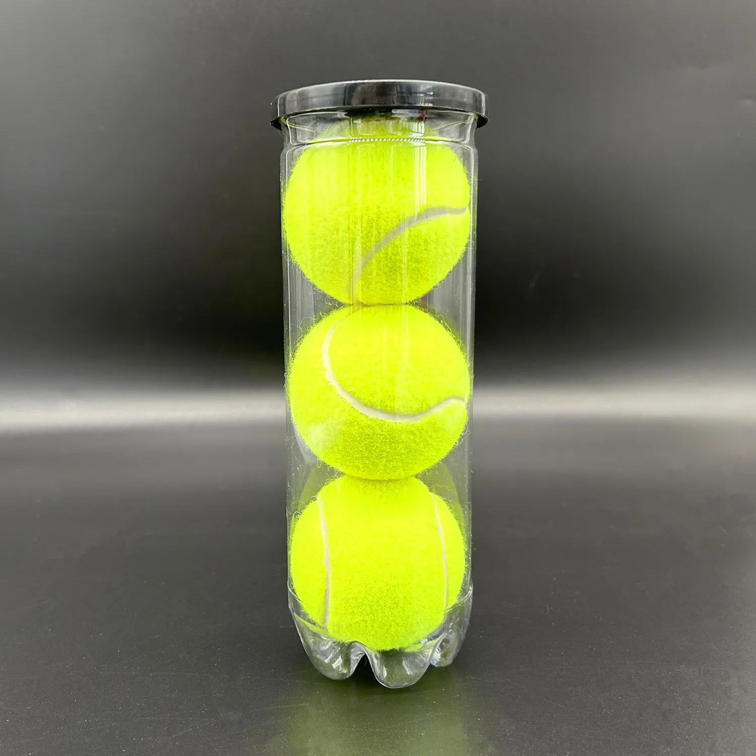 

Wholesale High Elastic Chemical Fiber Tennis Balls Customized Logo Professional Rubber Tennis Padel Ball for Training