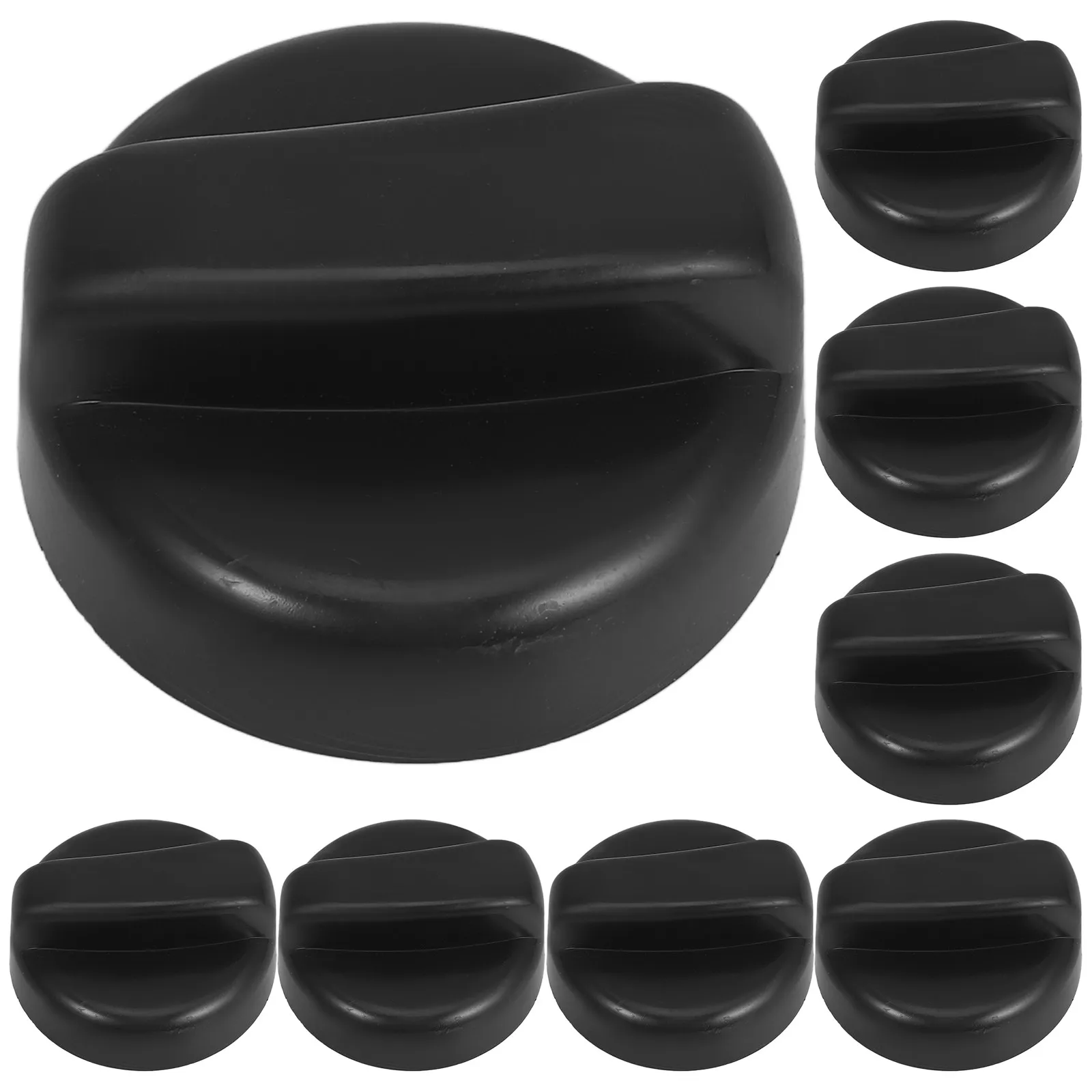 10Pcs Gas Heater Knob Replacement Outdoor Patio Heater Control Handle Reusable Wear Resistant Installation Socket Included