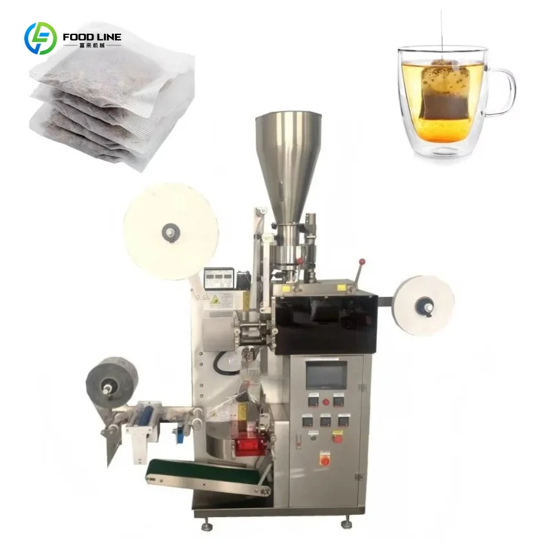 Customized High Speed Tea Bag Packager Built-In Line Printing & Labeling 30-40 Bags/min For Commercial Mass Packaging