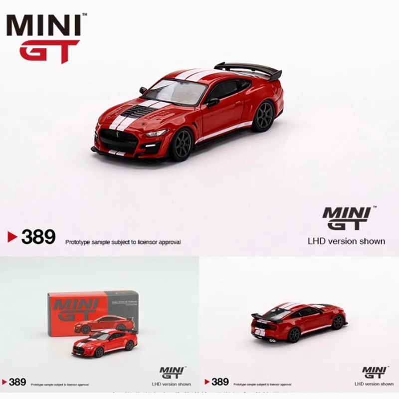 

MINI GT 1:64 Shelby GT500 Cobra Red Alloy Car Model Adult Collection Gift Display Souvenir Toy New Spot