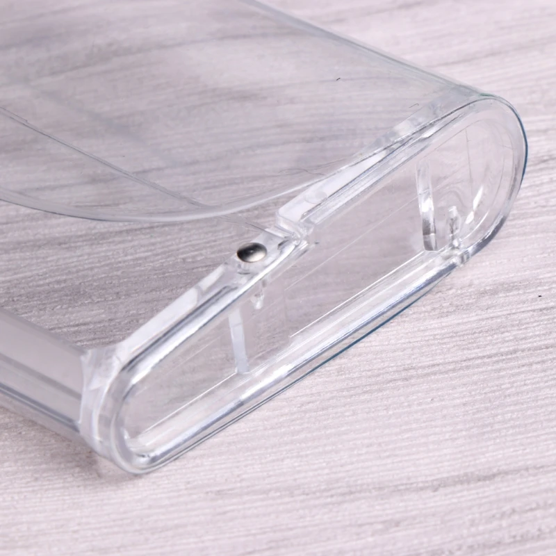 Durable Plastic Transparent Sunglasses for Case Clip On Glasses Box Portable Protector Holder Eyewear Protector Dropshipping