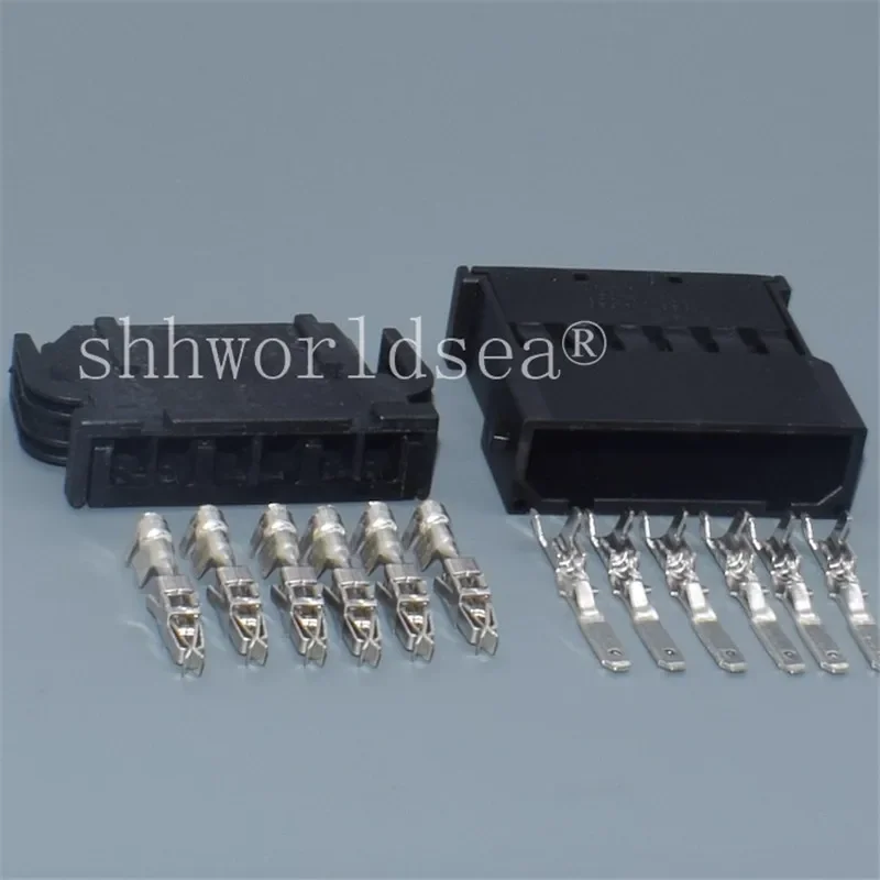 SJQCPJYXGS 6 Pin Automotive Connector Female Male Auto Electrical Plug 893 971 996 893 971 636 893971996 893971636 For VW