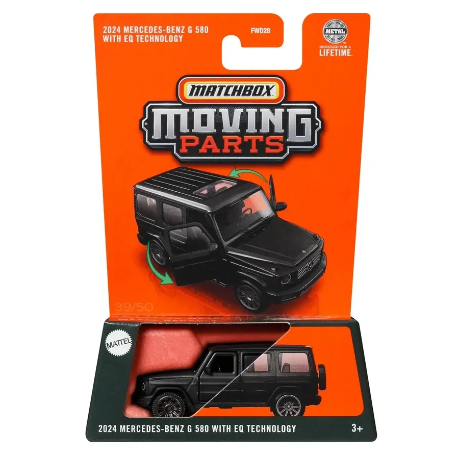 Matchbox 2025 Moving Parts Mix 2 8-Piece Collector 1:64 Scale Diecast Vehicle Model Cars, New In Stock Original Genuine Unopened