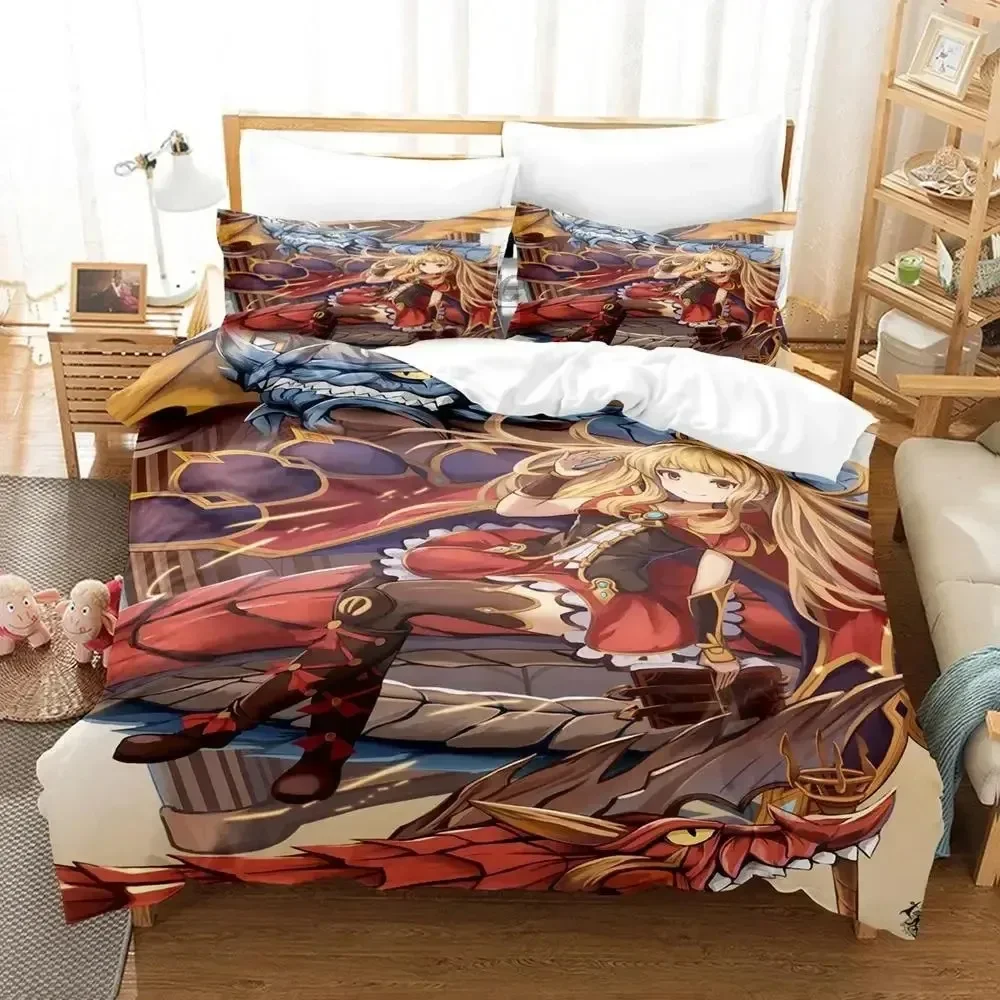 

Anime Riamu Yumemi Cinderella Girls Bedding Set Boys Girls Twin Queen Duvet Cover Pillowcase Bed Kids Adult Home Textile