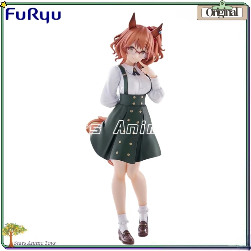 Original FuRyu Trio-Try-iT Figure PrettyDerby Machan Aston Animation Figure Collection Model Toys