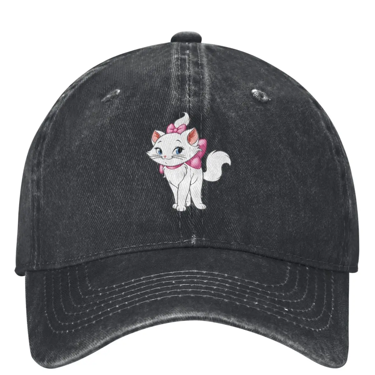 Marie Kitten Baseball Cap Unisex Men Sun-Proof Hip Hop Dad Hats Summer Fashion Hunting Camping Baseball Caps