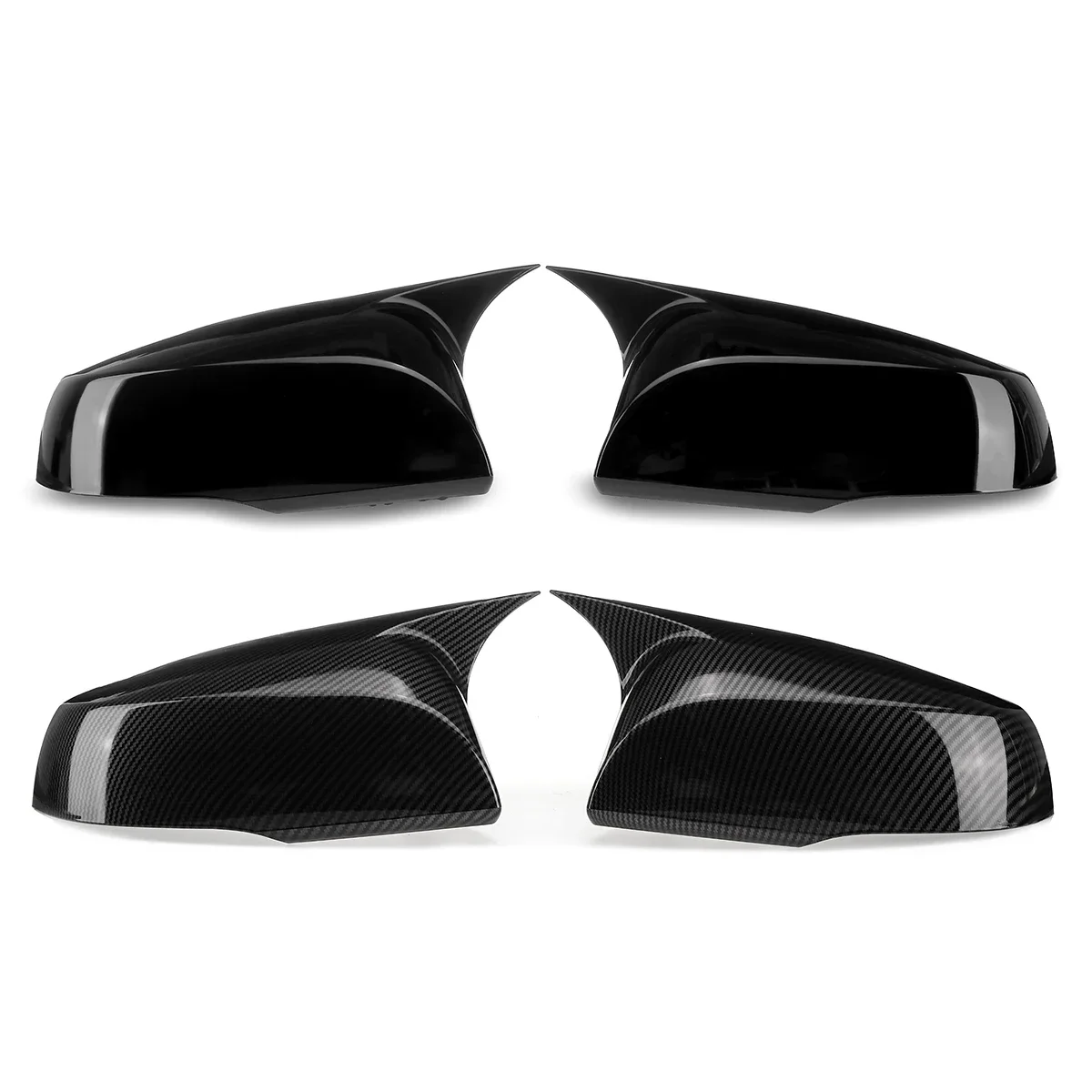 Pair Side Wing Mirror Cap Cover For Toyota RAV4 XA50 XLE SE XSE Adventure Limited Hybrid 2019-2022 Rearview Mirror Cover Cap