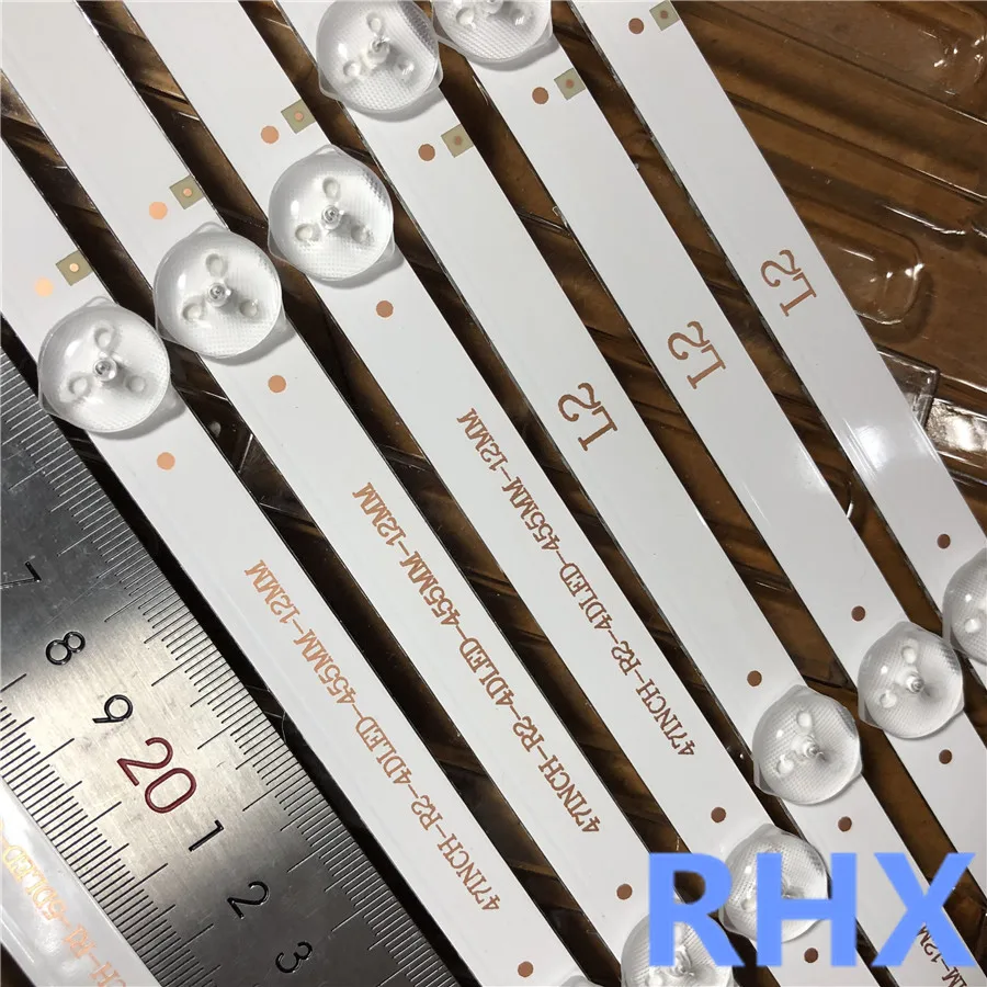 12piece/lot LED Strip perfect Replacement for  47 Inch LC470DU 47LN5200 47LN5400 47LN5700 47LN5750 47LN5700 R1+L1=94CM 100%NEW