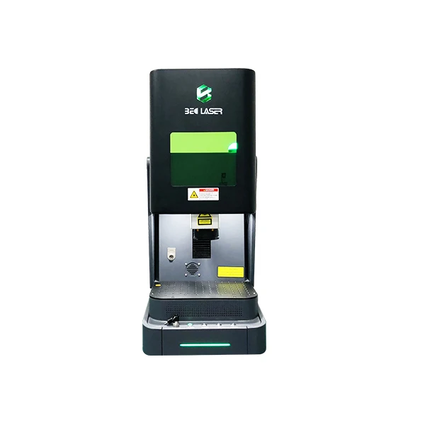 New Design New Closed 30w 50W 100W Fiber Jewelry Gold Sliver Water Bottles Marking Engraving Cutting Machines
