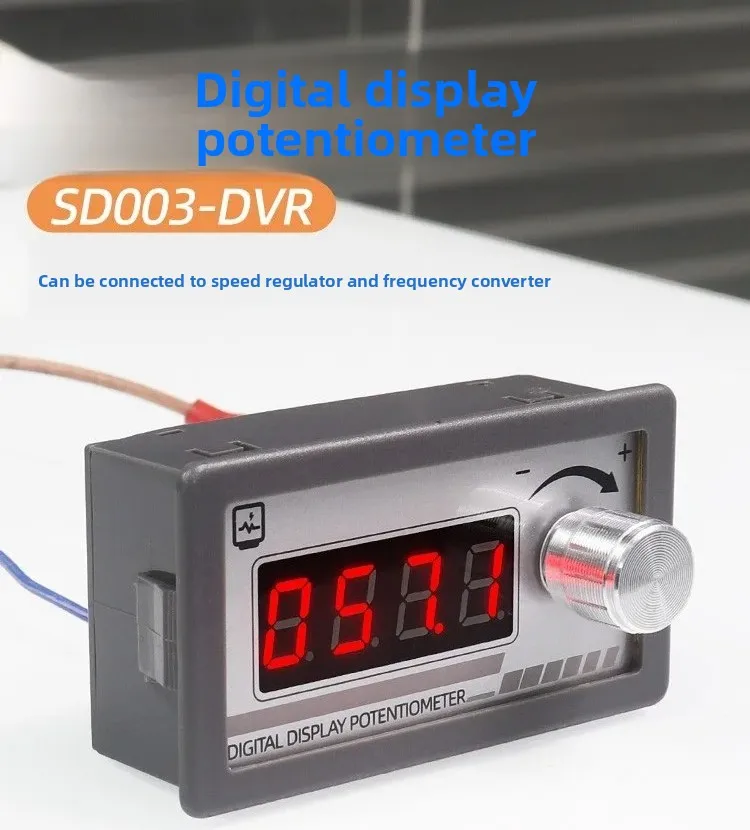 Digital Display Potentiometer 1K-100K Adjustable Resistor 1K 2K 5K 10K 20K 50K 100K for PLC Frequency Converter