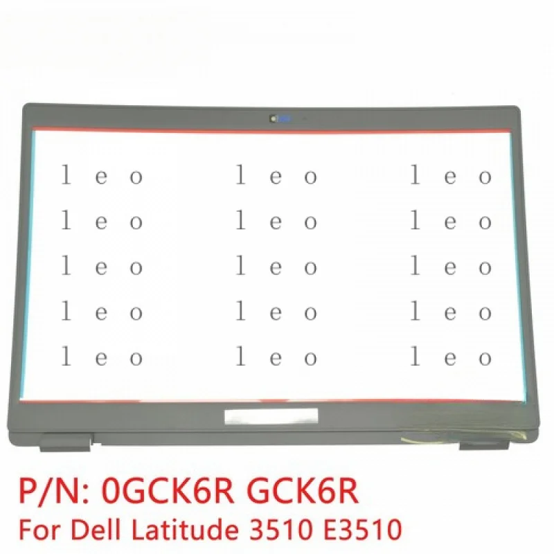 

CC 0GCK6R GCK6R New For Dell Latitude 3510 E3510 LCD Bezel Front Cover B Shell Case