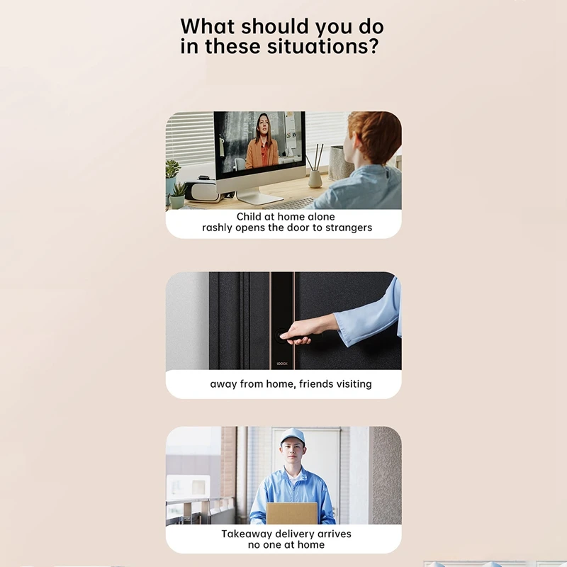 Tuya Wifi Doorbell Video Doorbell Two-Way Talk Night Vision Camera Doorbell Smart Life Doorbell Smart Home Security Easy Install