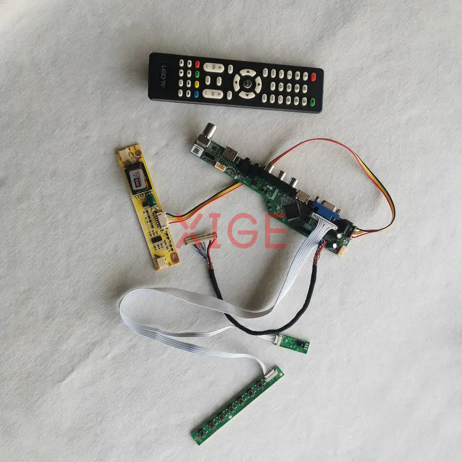 

For LM220WE1 LTN190W1 M220Z1 LTM220MT05 Matrix Controller Drive Board Kit HDMI+VGA+AV+USB LVDS 30-Pin 2-CCFL 1680x1050 1680*1050