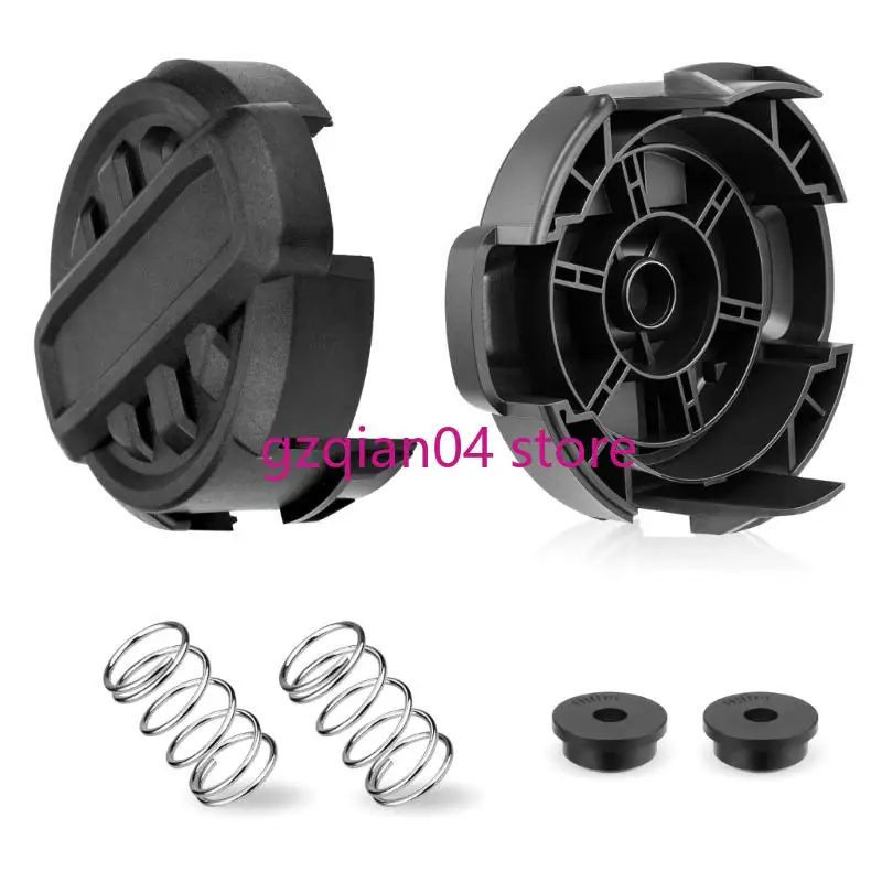

N7MD 2 Pack String Trimmer Caps Caps с пружиной для моделей QuickFeed DCST922P1