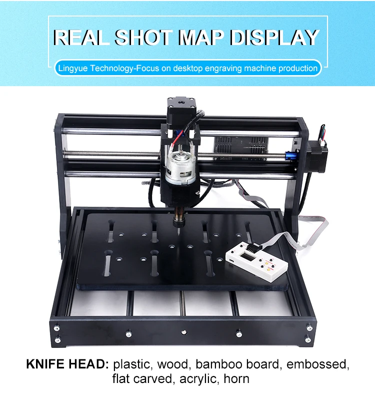 Customize 3d Mini Cnc Router Engraving Machine For Wood Carving