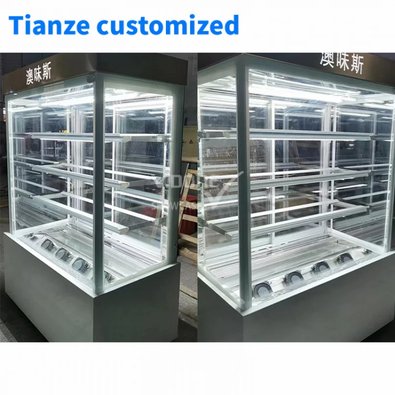 [Customized]Cost effective Food Kiosk 3D Design Freely Shopping Mall Fast Food Counter