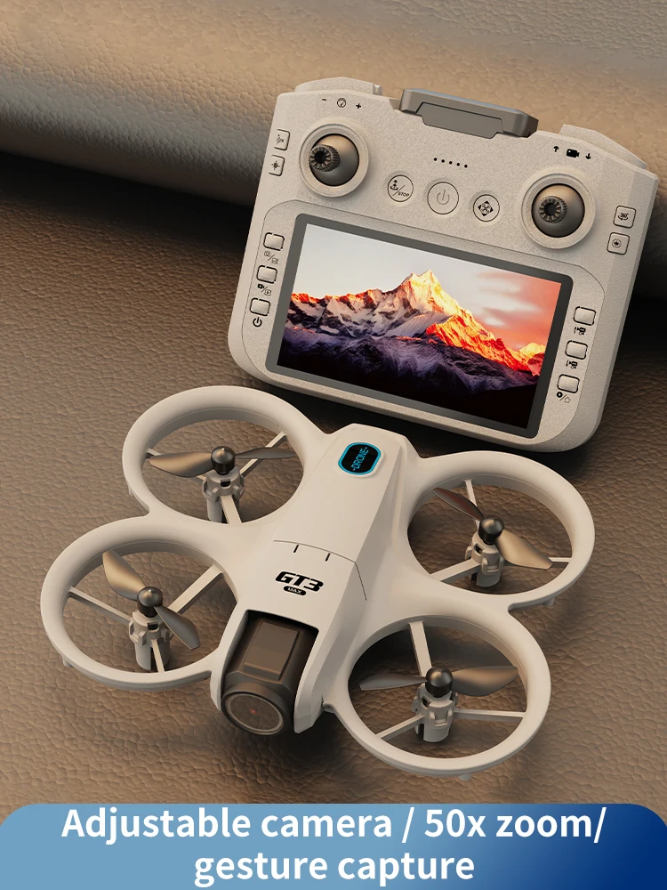 

GT3 remote control toy aircraft electric plane mini drone with handle