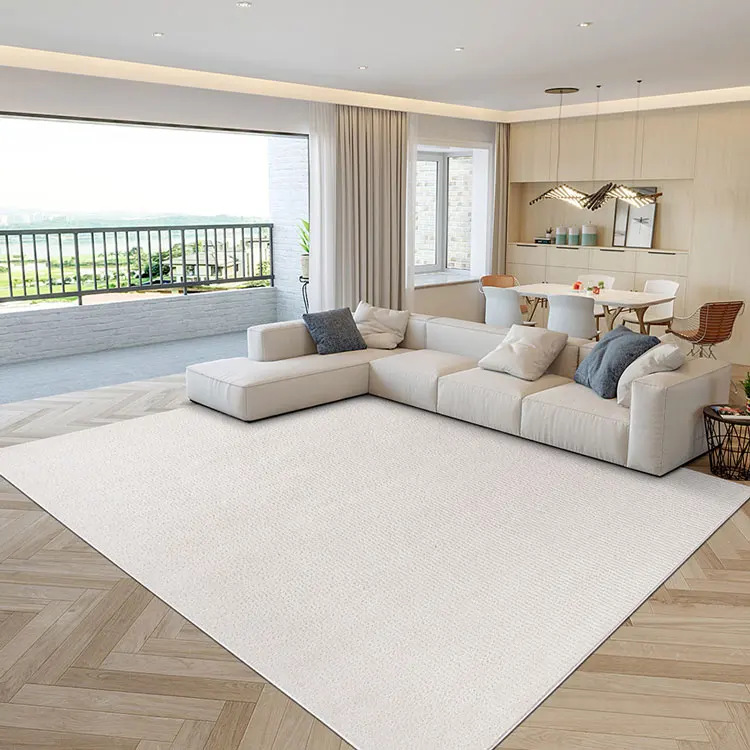 Home Innovation China Tufted Carpet Manufacturers in Stock Area Rug Wool Beige Nordic Wall to Wall Carpet Roll