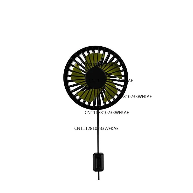 New Car Fan Car Electric Fan Car Truck USB Excavator Van view 5