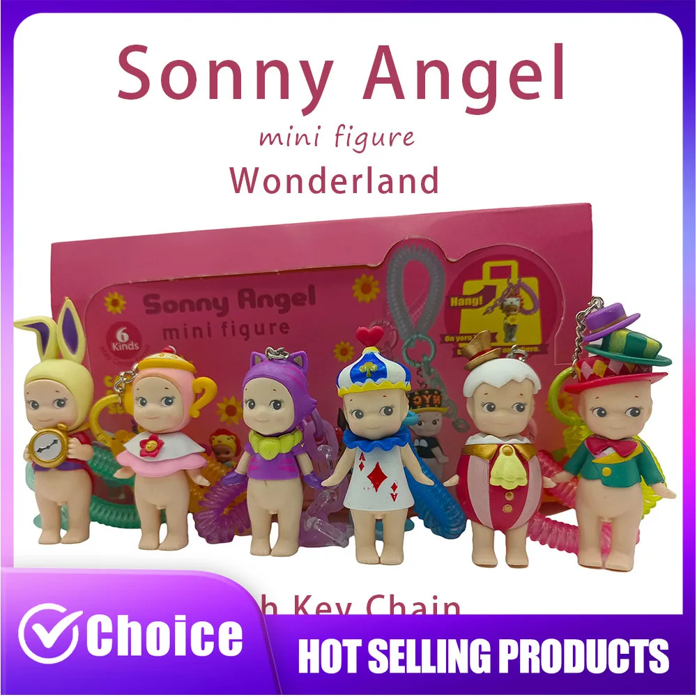 

Sonny Angel Blind Box Toy Wonderland Series Cute Anime Figure Keychain Collectible Doll Ornament Gift For Kids Birthday