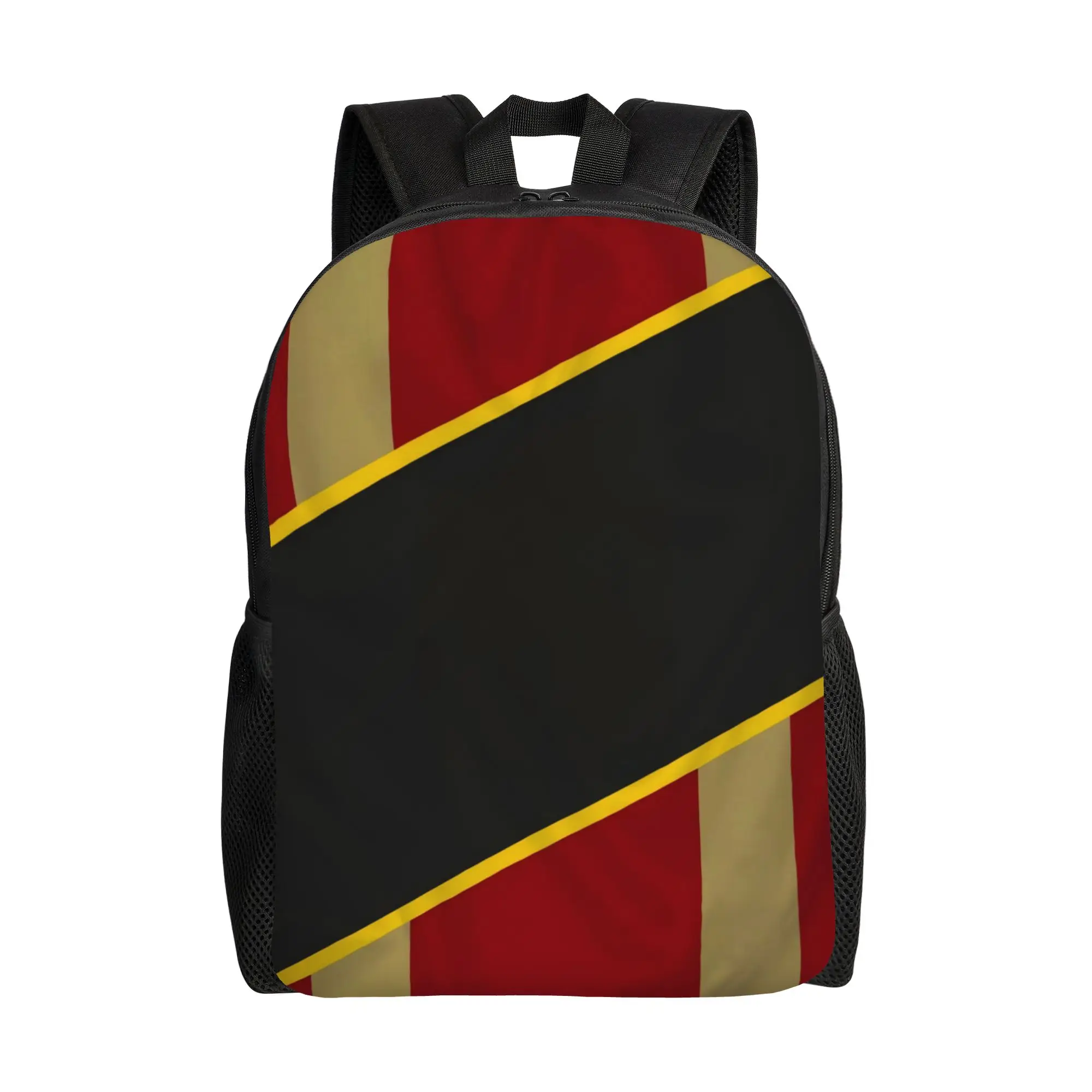 Back to school season Soccer Football Fan Merch 33 Schoolbag  High School Students Vintage Backpack