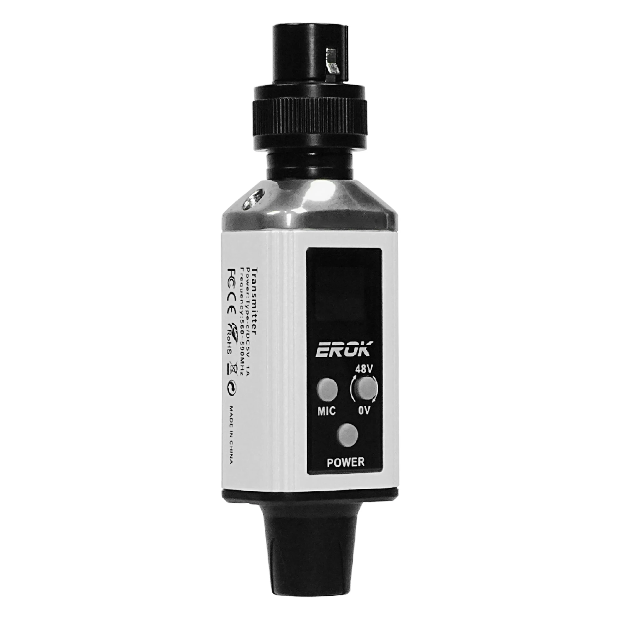 erok-microphone-wireless-conversion-system-xlr-support-0-48v-phantom-power-switchable-microphone-adapter-mw-6