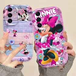 Disney Minnie Pink Wave Phone Case, TPU Phone Case, A55, A54, A53, A52, A35, A34, A33, A32, A25, A24, A23, A22, A21S, A15, A13, A14, 5G