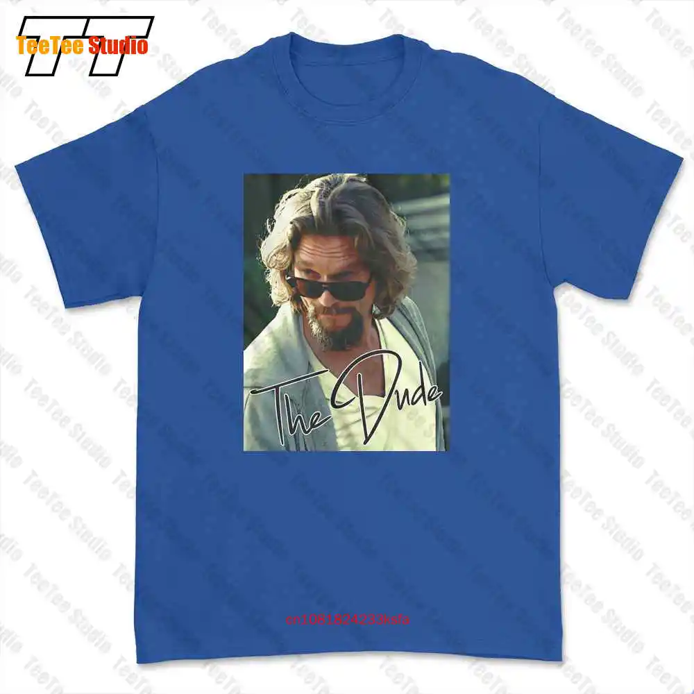 Big Lebowski The Dude Photo Jeff Bridges T-shirt Tee FSHV