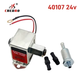 High Quality 24V With Red Label Low Pressure Fuel Pump For Carburetor For FORD 40106 40107