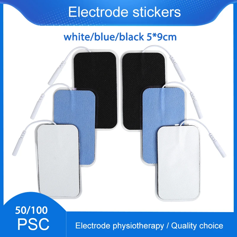 5*9cm Electrode Pads 2mm Plug TENS Ems Nerve Muscle Stimulator Acupuncture Physiotherapy Machine Gel Electrode Patch