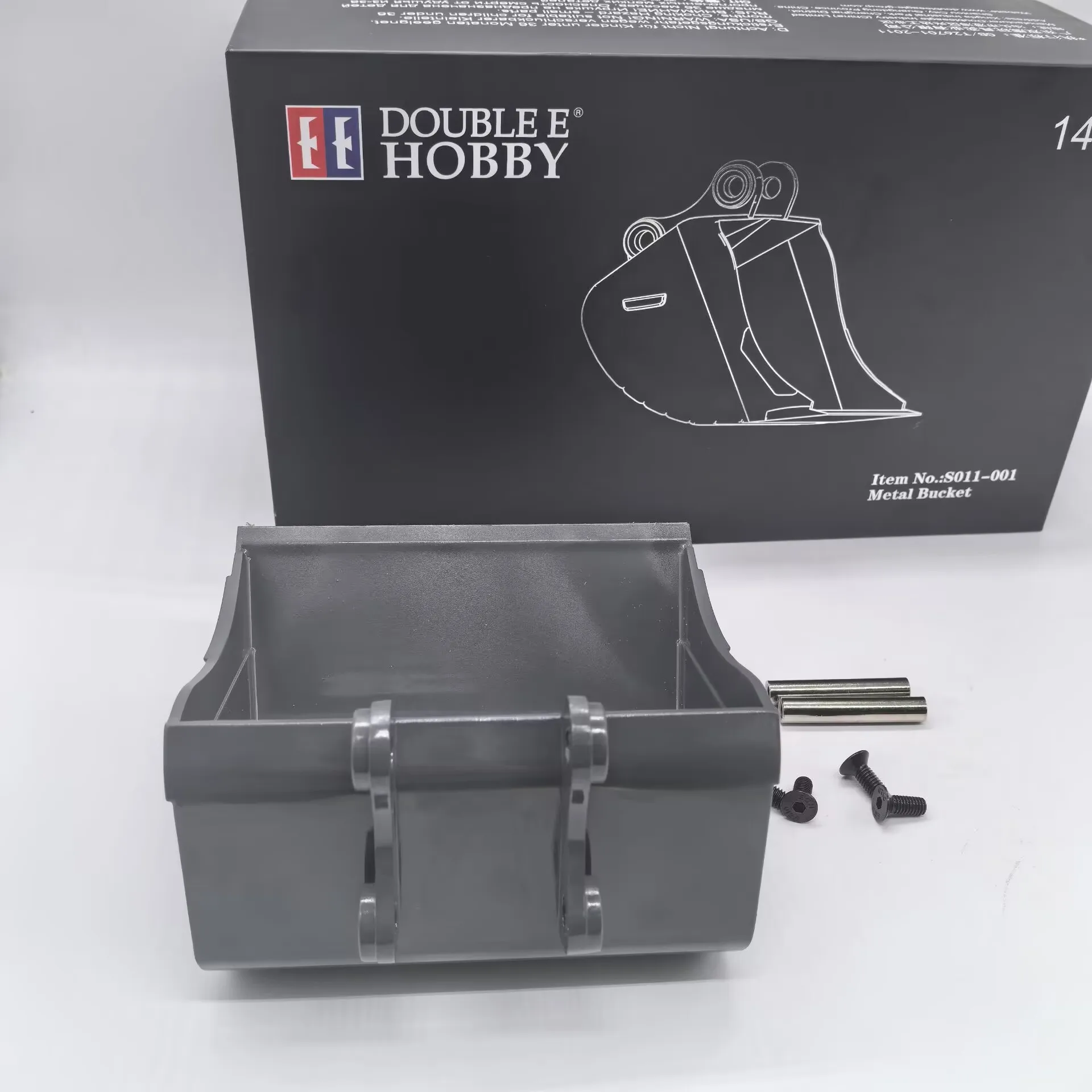 RC 1:14 E010 E111 Hydraulikbagger mit doppeltem E EC160E Metall schnell hängendem großen Schaufel – Detail 5