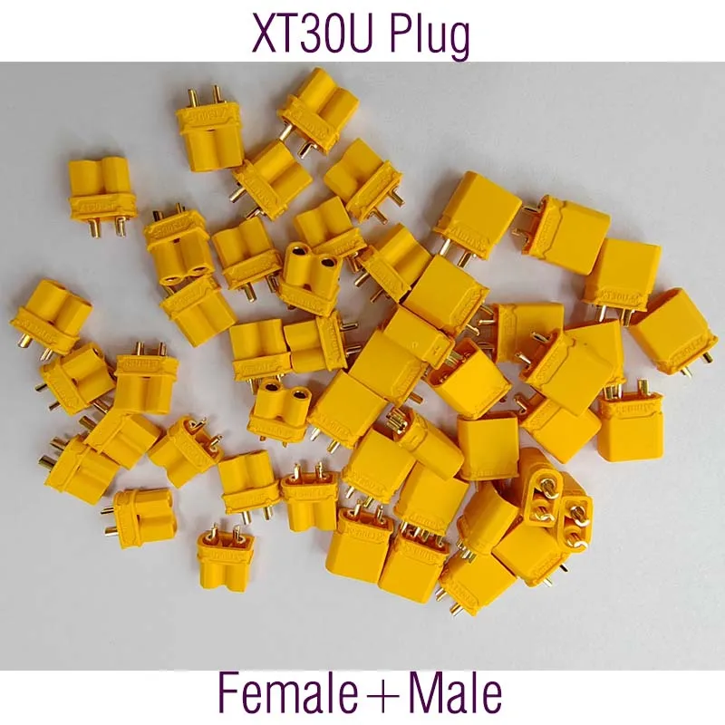 10 Pair / 50 Pair Amass MR30 XT30 MR30 PB Female Male Bullet Connector Plug For RC Lipo Battery ESC drone Car Quadcopter parts